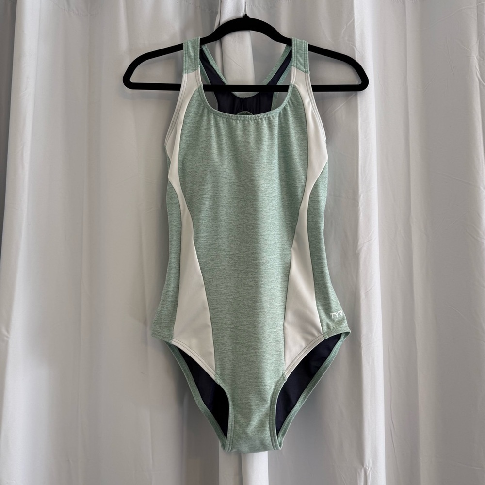 TYR Durafast Elite One Piece Training Swimsuit 12 NWOT